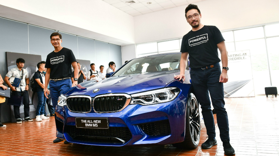 The all-new BMW M5 The all-new BMW M5